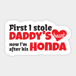 Daddy's Honda Sticker